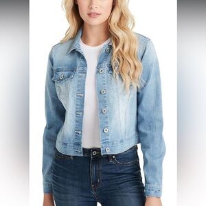 Jessica Simpson Denim Stretch Jean Jacket